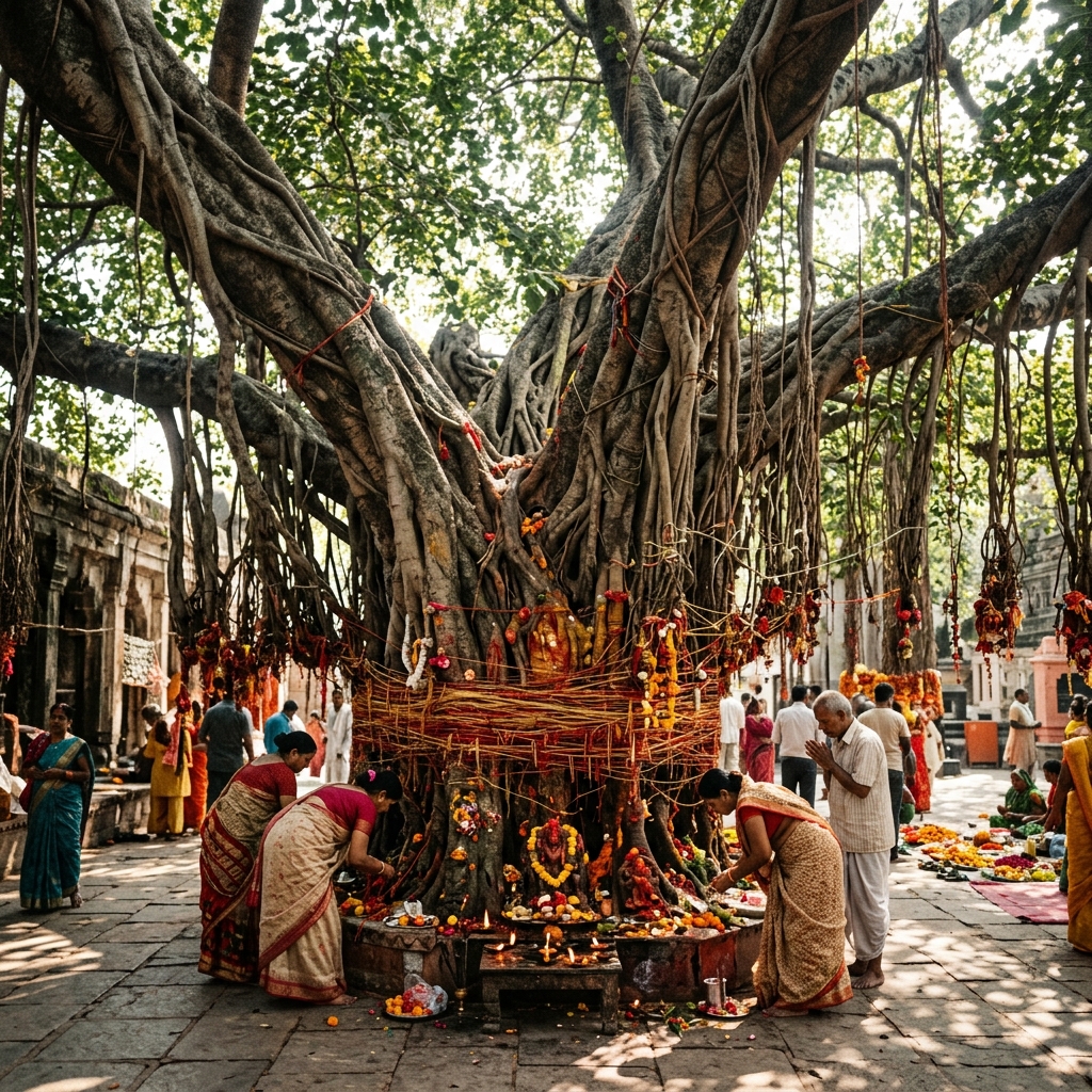 Akshay Vat sacred banyan tree Gaya